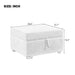 Movable Storage Ottoman Footrest For Living Room Hearth and Haven
