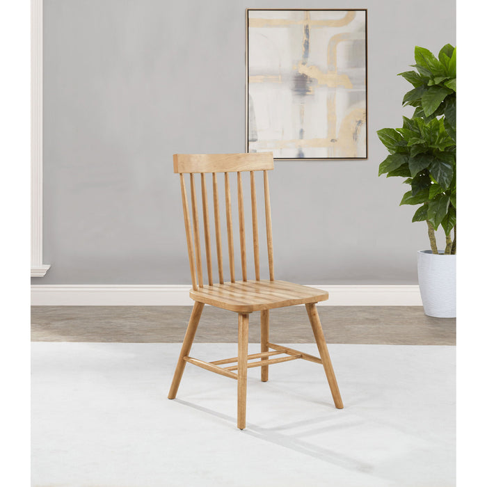 Calloway - Spindle Back Dining Side Chair (Set of 2) Furniture Max