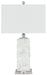 Malise - Alabaster Table Lamp  - White Signature Design by Ashley®