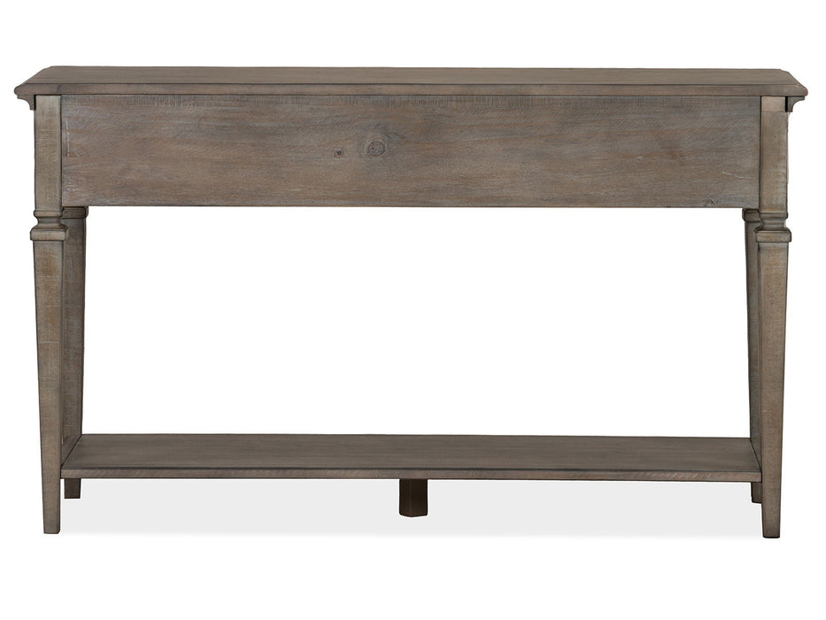 Lancaster - Rectangular Sofa Table - Dove Tail Gray Magnussen Furniture