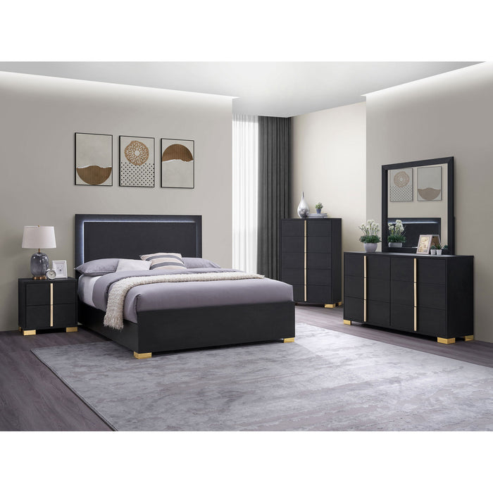 Bedroom Set With Accents Furniture Max