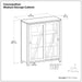 Cosmopolitan - Handcrafted Medium Storage Cabinet Simpli-Home