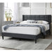 Bed Upholstered Box Design Headboard Home Essentials