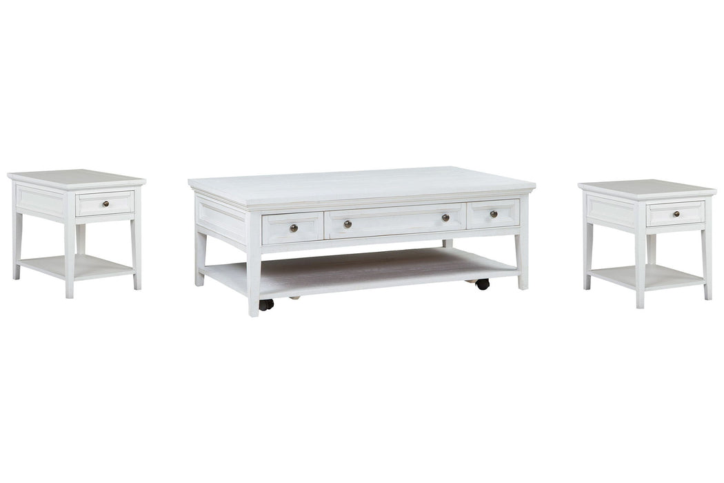 Heron Cove - Rectangular Cocktail Table Set Magnussen Furniture