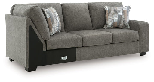 Clarington - RAF Sofa With Corner Wedge - Greystone Signature Design by Ashley®