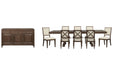 Jubilee - Extendable Trestle Dining Table Set Magnussen Furniture