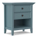 Amherst - Bedside Table, Handcrafted Simpli-Home