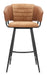 Juno - Barstool (Set of 2) - Brown Zuo Modern