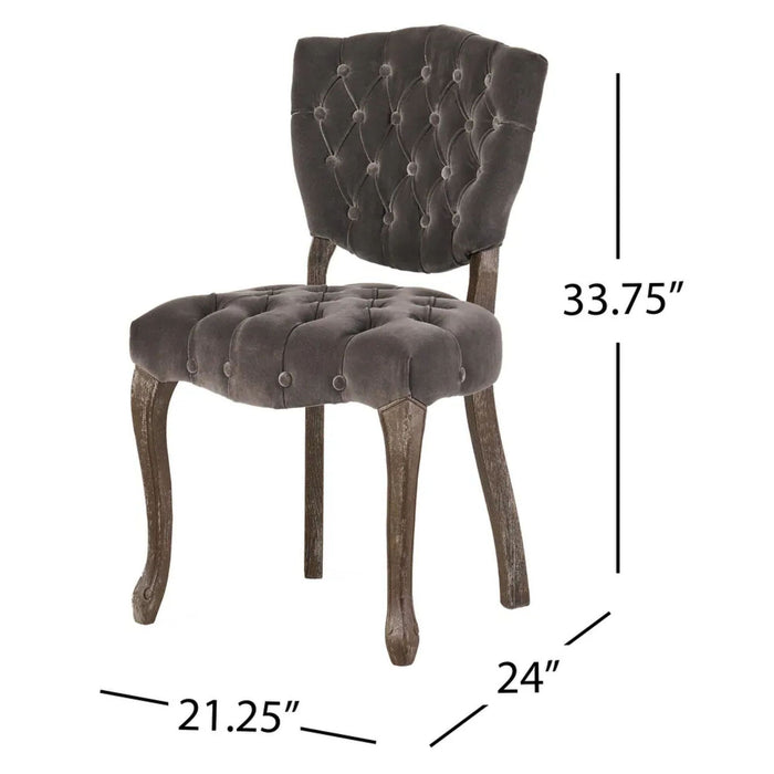 Tufted Dining Chair (Set of 2) Noble House