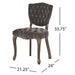 Tufted Dining Chair (Set of 2) Noble House