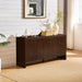 Sideboard Buffet Cabinet With Adjustable Shelves Home Essentials