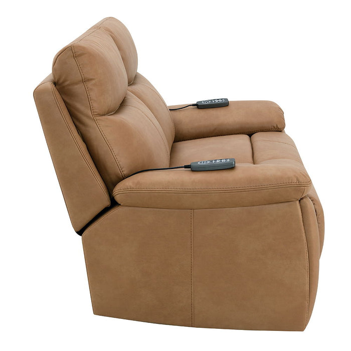 Chavis - Power Motion Loveseat With USB & Power Headrest - Brown ACME