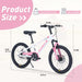 Zukka - 20" Mountain Bike With Adjustable Saddle And Suspension Fork Daily Nest