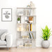Modern 5 Tier Open Storage Bookcase Home Essentials