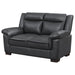 Jacob - Loveseat With Pillow Top Arms Upholstery - Gray Furniture Max