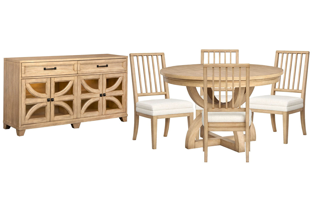 Coventry - Extendable 48" Round Dining Table Set Magnussen Furniture