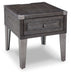 Todoe - Rectangular End Table - Dark Gray Signature Design by Ashley®