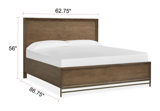 Lindon - Complete Panel Bed - Belgian Wheat Magnussen Furniture