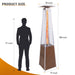 Patio Heater With Detachable Wheels, Protective Cover Home Essentials