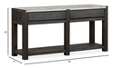 Plum Creek - Rectangular Sofa Table - Ravenwood Black Magnussen Furniture