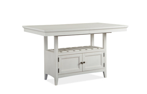 Heron Cove - Counter Table - Chalk White Magnussen Furniture