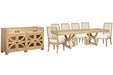 Coventry - Extendable Trestle Dining Table Set Magnussen Furniture