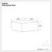 Safford - Square Outdoor / Indoor Pouf Simpli-Home