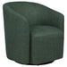 Sorenson - Swivel Accent Chair - Green Furniture Max