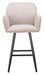 Sieve - Swivel Barstool - Beige / Black Zuo Modern