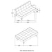 Joel - Tufted Convertible Sofa Bed Furniture Max