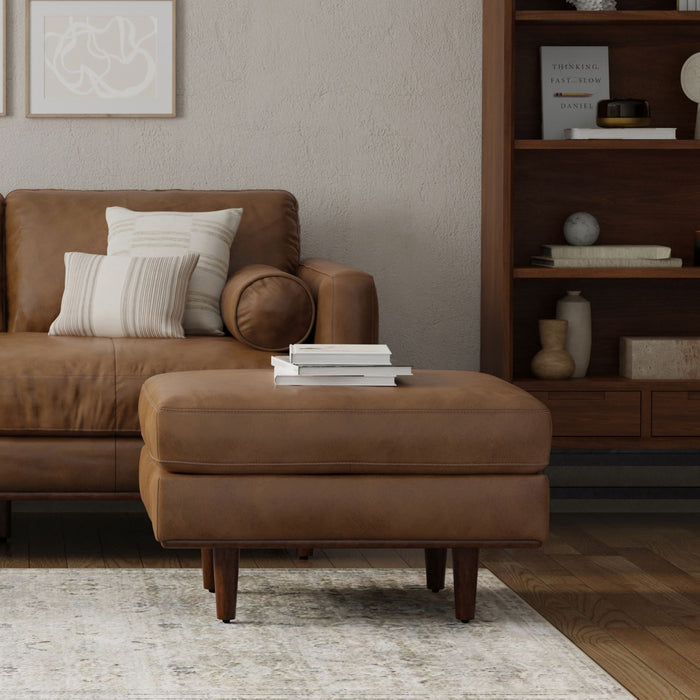 Morrison - Handcrafted Ottoman Simpli-Home