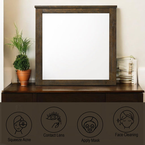 Merrilee - Mirror - Oak ACME
