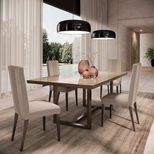 Linea - Chair - Light Beige / Brown Arredoclassic Italy