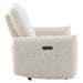Lalisa - Power Motion Recliner With USB Port - Cream Chenille ACME