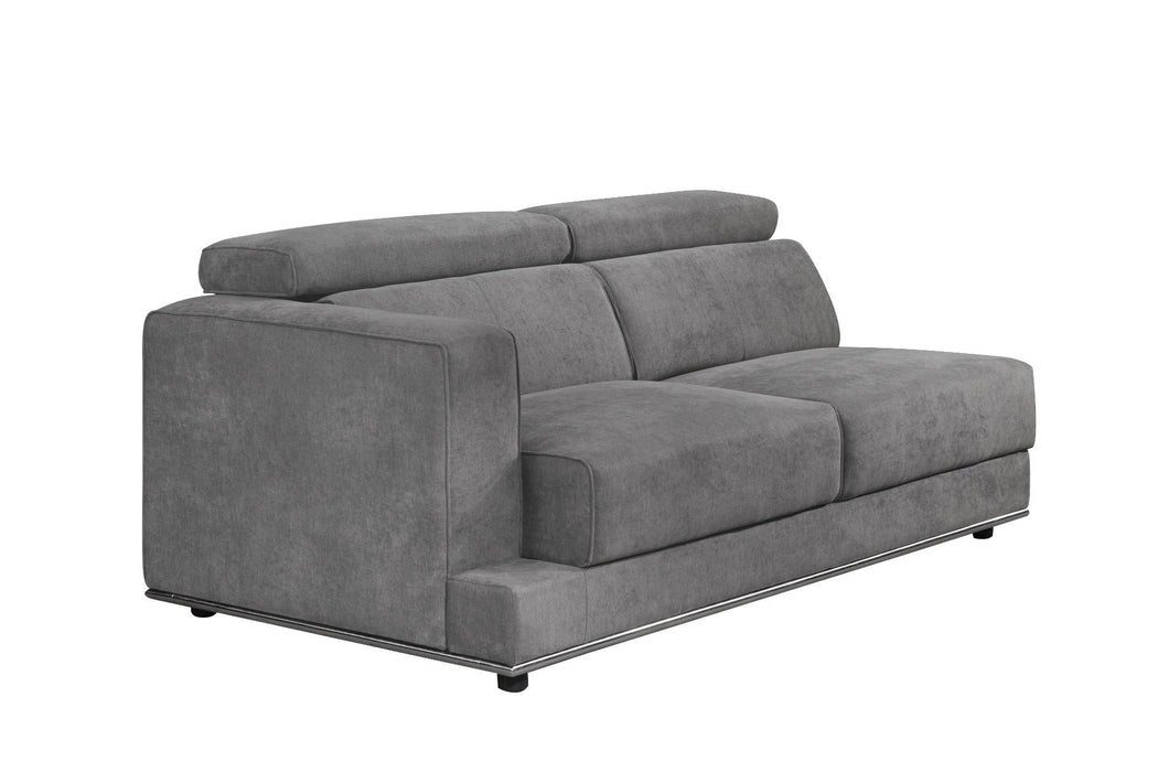 Alwin - Modular Lf Sofa - Dark Gray Fabric ACME