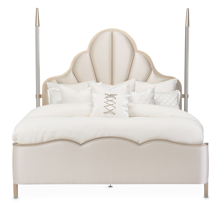 Malibu Crest - Scalloped Poster Bed Michael Amini
