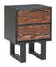 Aremi - Nightstand - Brown / Black Zuo Modern