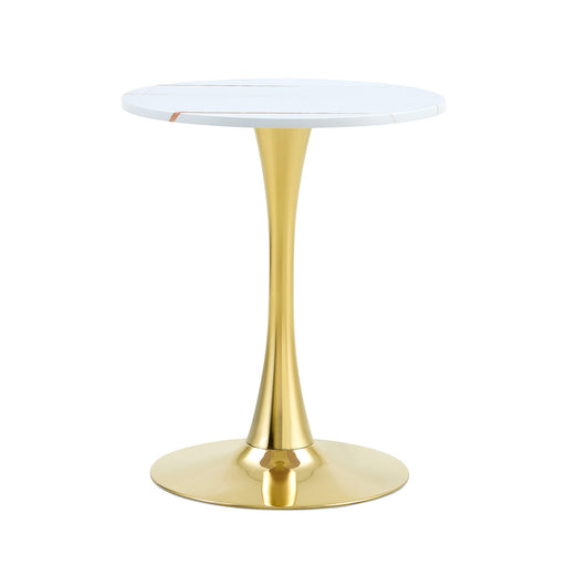 Round Dining Table With Thickened Top For Kitchen Home Essentials