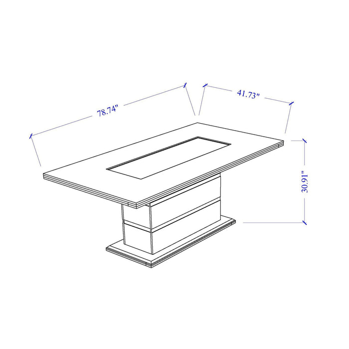 Ariya - Dining Table Global Furniture USA