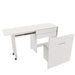 Folding Desk With Mirror And Storage Stol For Bedroom Home Essentials