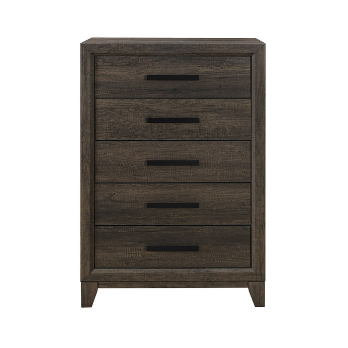 Harry - Chest Storage Chest With 5 Drawers - Brown Global Furniture USA