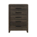 Harry - Chest Storage Chest With 5 Drawers - Brown Global Furniture USA