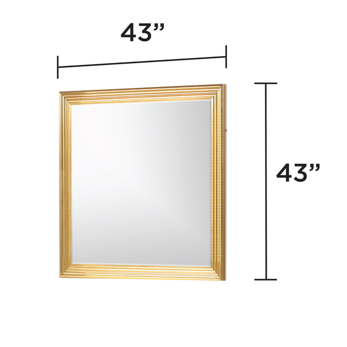 Obsession - Square Mirror - White Matrix Furniture Group