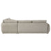 Jonina - Sectional Sofa With 4 Pillows - Beige Chenille ACME