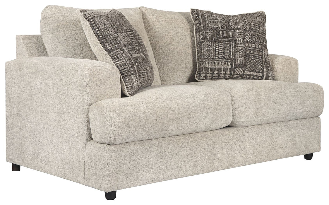Soletren - Loveseat - Stone Signature Design by Ashley®