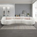 Sahara - Sectional Sofa With 3 Pillows - Beige Boucle ACME