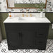 Bathroom Vanity Set, Soft Close Doors & Drawers, 3 Faucet Holes, Sink Included - Black Home Essentials