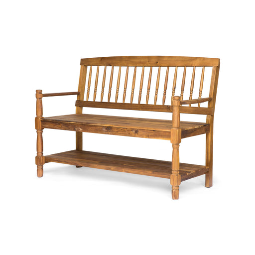 Imperial - Bench With Built In Shelf Noble House