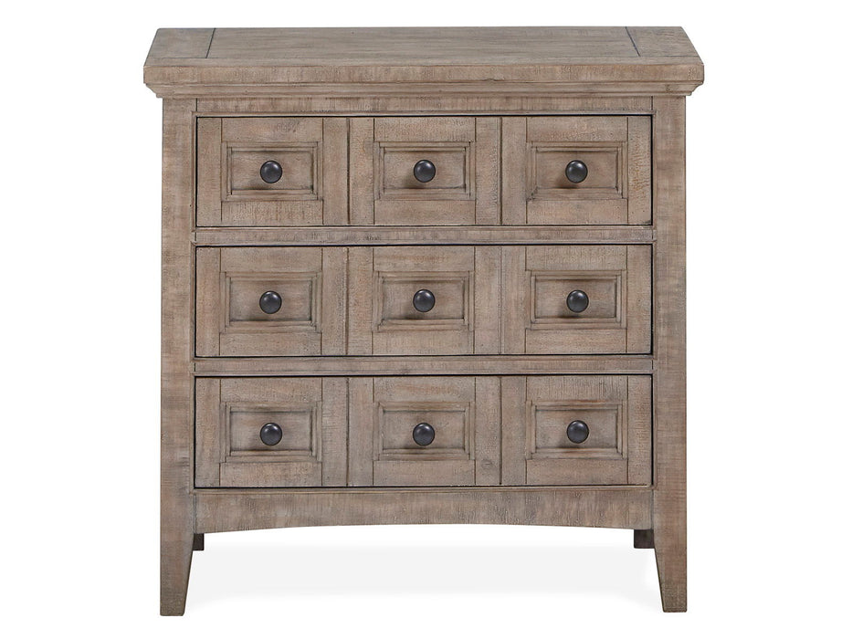Paxton Place - Wood Drawer Nightstand - Dove Tail Gray Magnussen Furniture