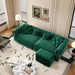 3 In 1 Pull Out Convertible Sleeper Sofa Bed, King Size, Chaise Lounge Home Essentials